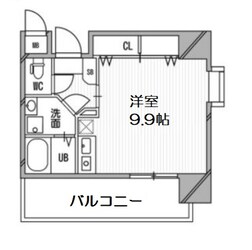 アスリート本町リバーウエストの物件間取画像